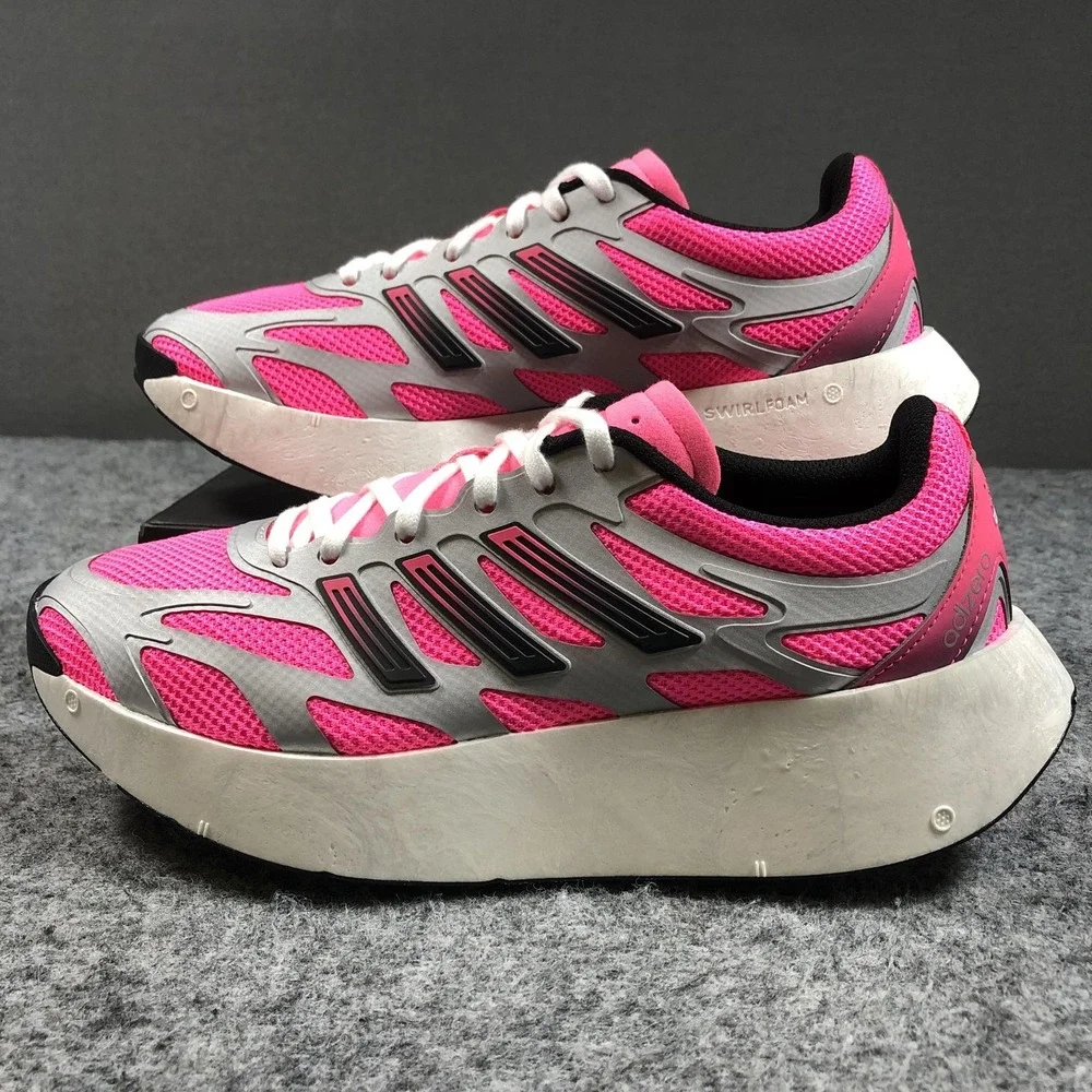 Adidas Adizero Aruku Shoes Womens 9.5 Lucid Pink Silver Running JP5568